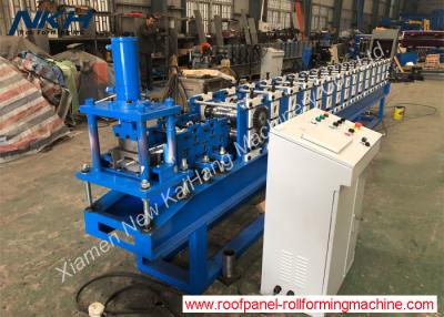 China Durable Slat Roll Forming Machine , Steel Rolling Rolling Shutter Making Machine for sale