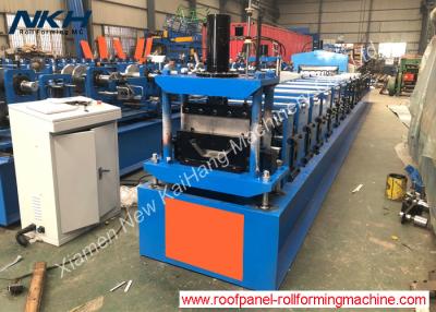 China Roller Shutter Door Frame Roll Forming Machine / Steel Profile Making Machine for sale