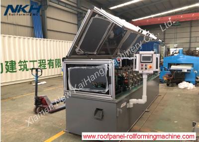 China High Speed Metal Roof Ridge Cap Roll Forming Machine With Embossing/  Stiffener for sale