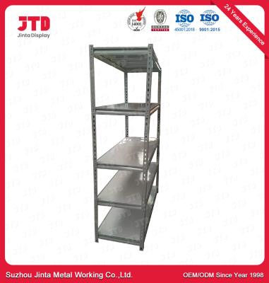 China 0.45m 1.2m Boltless Metal Shelving ODM 5 Layer Steel Rack for sale