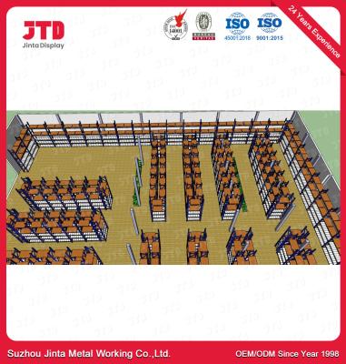 Cina il metallo del magazzino di 1.2m 2.5m tormenta gli scaffali resistenti del supermercato 3000kgs in vendita