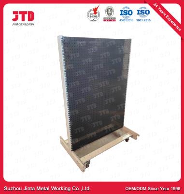 China 80kg Portable Shelves On Wheels 1200mm Powder Coating for sale