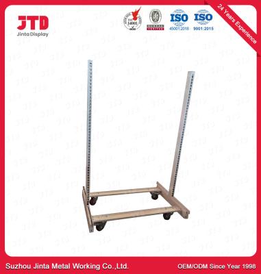 Cina scaffali portatili 80kg sul rivestimento della polvere delle ruote 1200mm in vendita