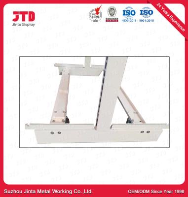 Cina scaffali portatili 80kg sul rivestimento della polvere delle ruote 1200mm in vendita