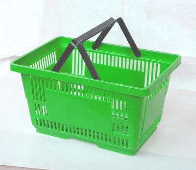 Cina ODM di plastica del canestro del carrello del quadrato 60 litri in supermercato in vendita