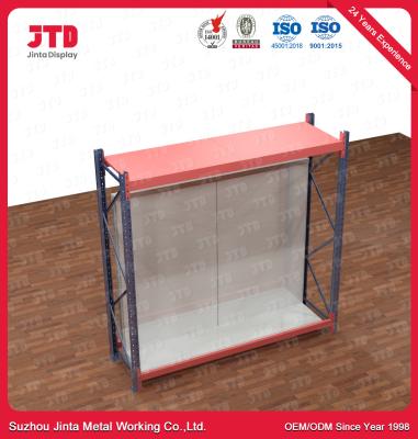 China 135kgs Heavy Duty Shop Shelves 2 Layers Industrial Warehouse Rack for sale