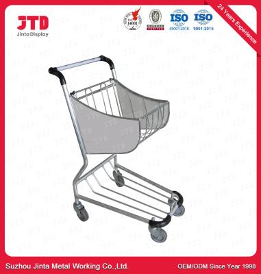 China Aluminium 6063 Airport Luggage Trolly ODM Small Shopping Cart With Wheels for sale
