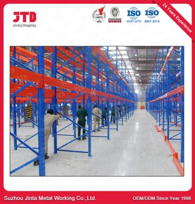 China Height 4m Warehouse Metal Racks Capacity 2000kgs Per Layer With Steel Shelf for sale