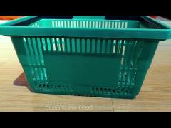 Chariot/panier en plastique à emporter au supermarché