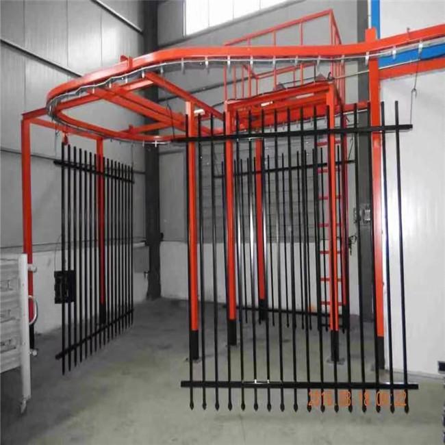 High Quality Steel Fence Akzo Nobel PVC Colors House Gate designs Wrought iron fence Zinc steel fence