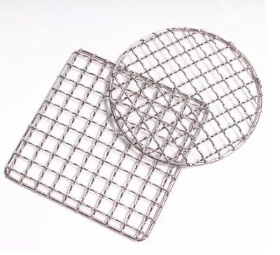 China BBQ Accessories Stainless Steel Barbecue Grill Wire Mesh Net Cooking Grate BBQ Grill Grid BBQ Grill Rack Wire Mesh for sale