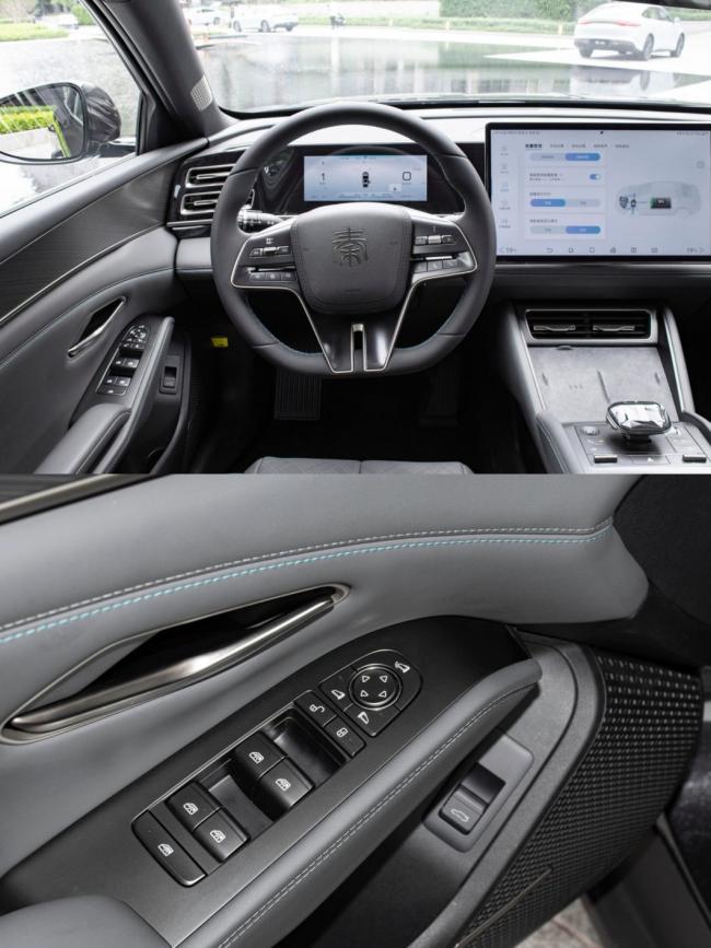Byd Qin L 2024 Model Dm-I 120km Excellence Version Top Version Electric Car EV