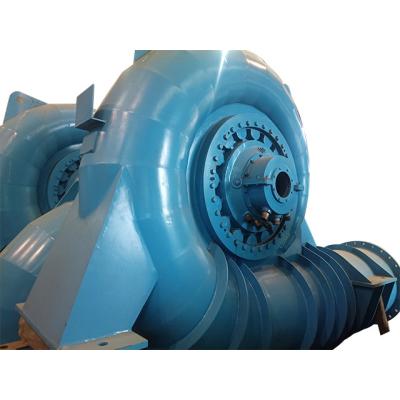 China 100kw Vertical / Horizontal Hydro Generator Rated Flow 0.3-100m3/S for sale