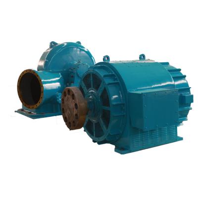 China 650kw Horizontal Hydroelectric Power Turbine 50HZ 400V With Copper Coil for sale