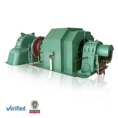 China Forged Steel Mini Hydro Water Turbine Generator Brushless 2500kw for sale