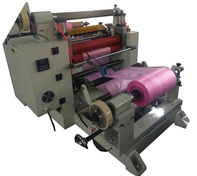 Aluminum Foil PE / PVC Stretch Film Slitter Rewinder Machine