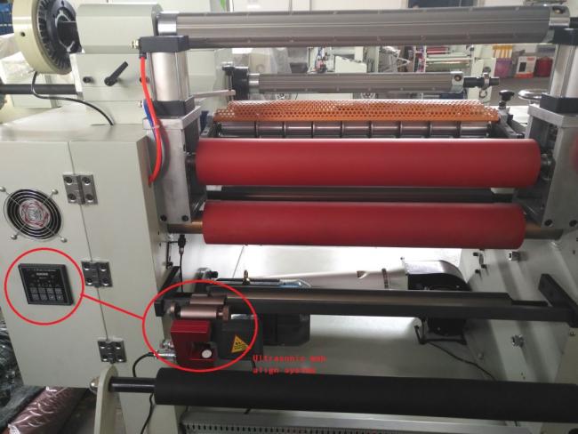 Adhesive Tape Film Slitting and Rewinding Machine for Paper and Fabric