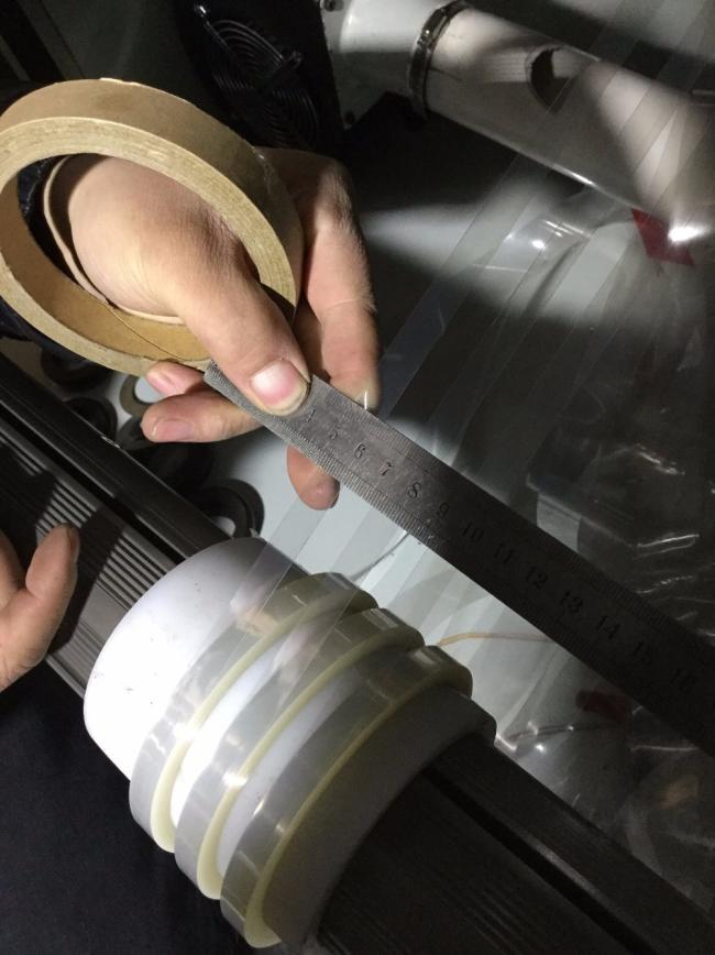 Adhesive Tape Film Slitting and Rewinding Machine for Paper and Fabric