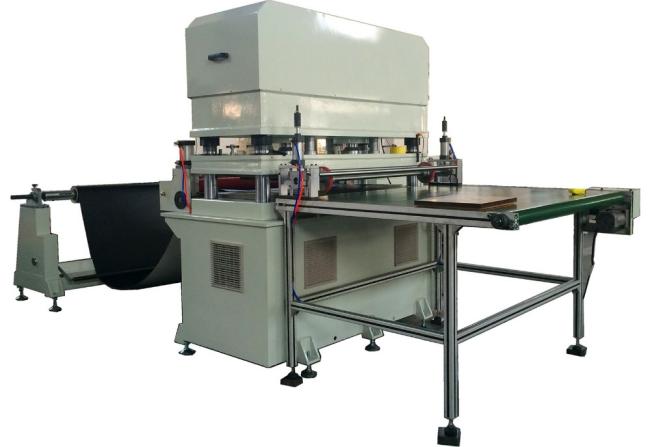 Die cut foam sponge roll die cutting machine