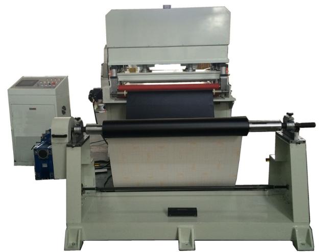 Die cut foam sponge roll die cutting machine