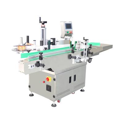 China Carton Labeling Machine for Automatic Application of Stickers on Cylindrical Objects for sale