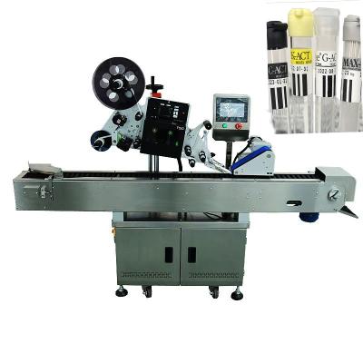 China Fully Automatic Ampoule Tube Labeling Machine with Barcode Printer for sale