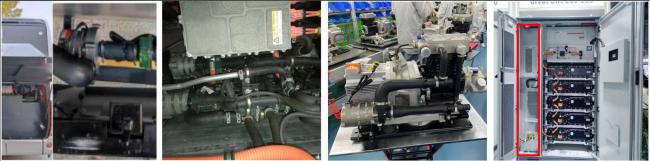 250W Fixed speed Electric Water Pupm JP300 24V 16m Head Applicaton for Heavy duty Truck Motor cooling 2