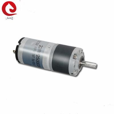 China 12v/24v 2~6W  22mm Planetary gear DC motor JQM-22RP250 For Video Tape Recorder for sale