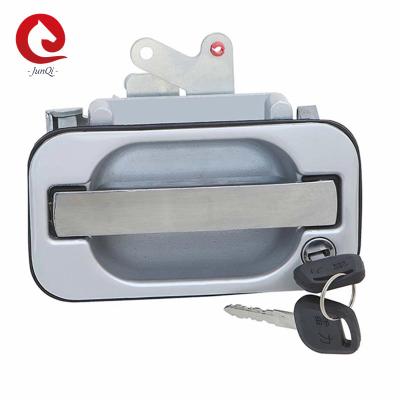 China Silver Metal Luggage Storehouse Car Door Lock Replacement Square Vertical for sale