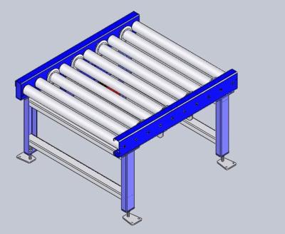 China Galvanized Roller Carton Conveyor System Process Design Size for sale