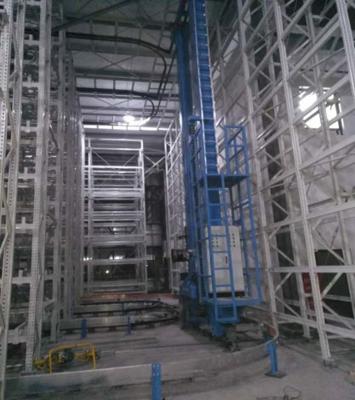 China Height 12M 3 Aisles Automated Material Handling System ASRS Project Case for sale