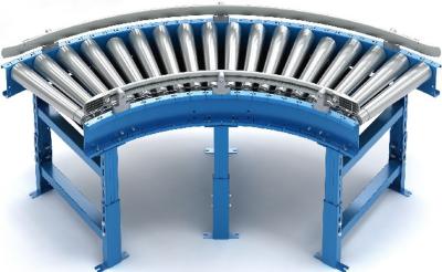 China Curved Carton Conveyor System for sale