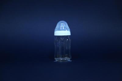 China OEM Borosilicate Glass Baby Feeding Nipple Bottles Bisphenol-A Free for sale