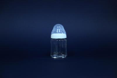 China Custom Borosilicate Glass Baby Feeding Bottles BPA Free for sale