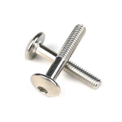 China M4 22mm Partial Thread Truss Head Hex Socket Machine Screws for Kitchen Hood for sale