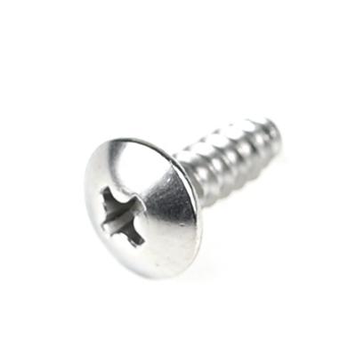 China Metal Sheet Self Tapping Screw 12mm with Phillips Drive and Round Head for sale