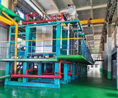 China Automated EPS Vacuum Shape Moulding Machine with PLC Control for fish box for sale