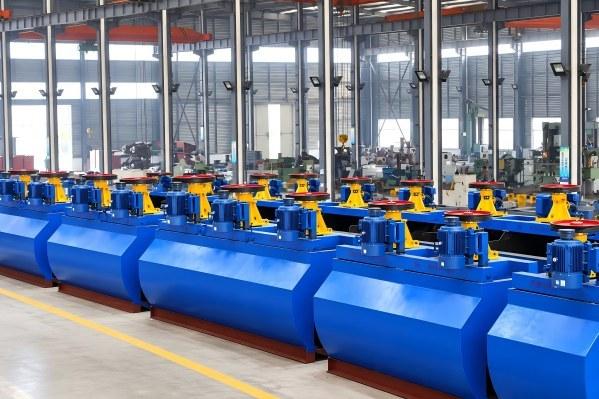 JJF II Self-Aspirating Flotation Machine with 1-28 m³ Cell Volume or Mineral Processing 0
