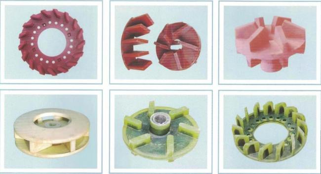 Oil Resistant Rubber Flotation Rotor Stator for Sulfide Ore Slurry