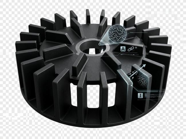 Tear Resistant High Bond Strength Rubber Flotation Rotor and Stator