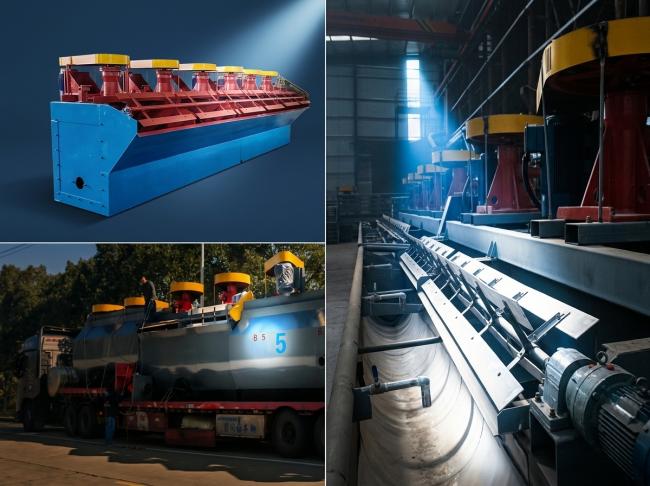 XCF II KYF II flotation machine for gold ore in a mineral processing plant XCF II KYF II flotation machine for gold ore in a mineral processing plant