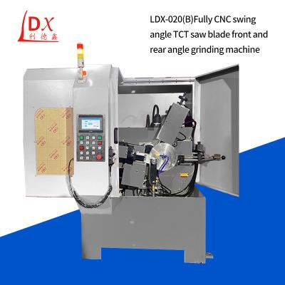 China Full Enclosed CNC TCT Circular Saw Blade Front And Rear Angle Sharpening Machine LDX-020B for sale