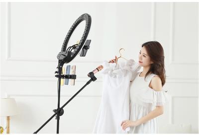 China selfie led ring light 18inch with tripod stand with phone holder accessories for sale