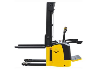 China Double Design Electric Pallet Truck Stacker With Initial Lift High Performance for sale
