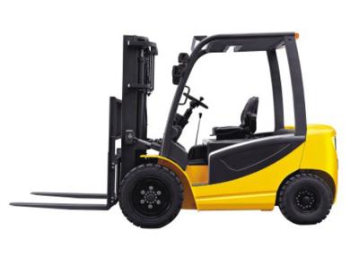 China AC / DC Type Electric Forklift Truck 2000kg With Full Free Lifting 3280kg Service Weight for sale