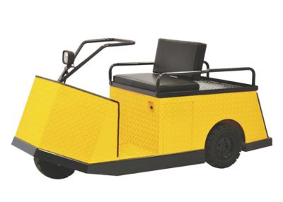 China 500kg Capacity Electric Tow Vehicles , Yellow Electric Cart 24V 210AH​ for sale