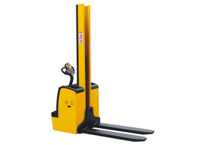 China Walkie Electric Warehouse Forklift , Single Column Lifting Material Handling Forklift for sale