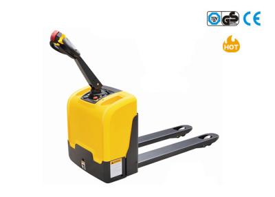 China Walkie Type Compact Design Electric Pallet Truck 1500kg Load Capacity for sale