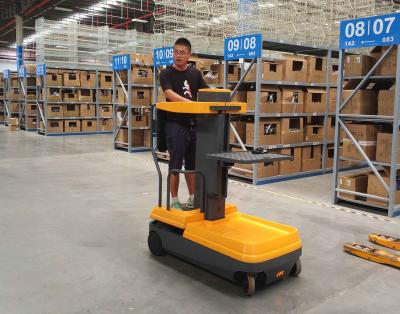 China Electric Operated Type Order Picker Forklift Using In Narrow Aisle Space for sale