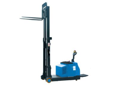 China 1000kg Max Capacity Electric Pallet Stacker With High Storage Battery for sale